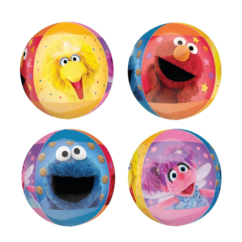 Orbz® XL™ 16" Sesame Street Characters Foil Balloon
