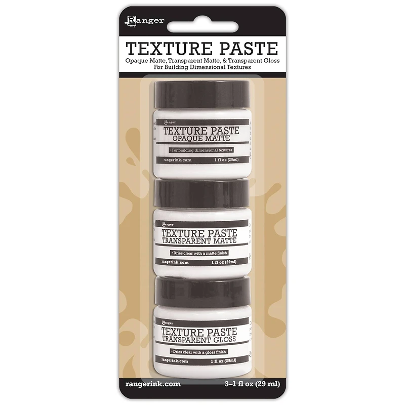 Ranger Texture Paste Set, 1oz.