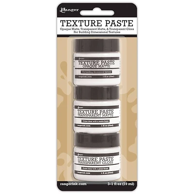 Ranger Texture Paste Set, 1oz.