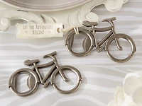 Kate Aspen® Let's Go On an Adventure Bicycle Bottle Opener, 4ct.