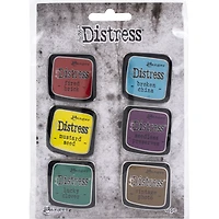 Tim Holtz® Distress Enamel Collector Pin Set No. 2