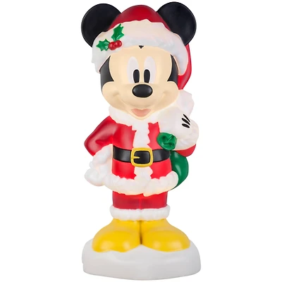 2ft. Lighted Blow Mold Christmas Mickey Mouse