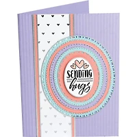 Sizzix® Framelits™ Layered Ovals Die & Stamp Set
