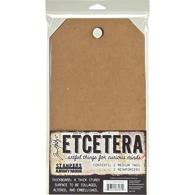 Stampers Anonymous Tim Holtz® Etcetera Medium Tags