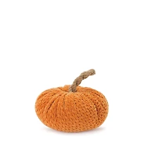 Plush Fabric Pumpkin Set