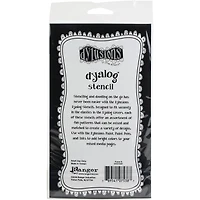 Dyan Reaveley's Dylusions Frame It Dyalog Stencil