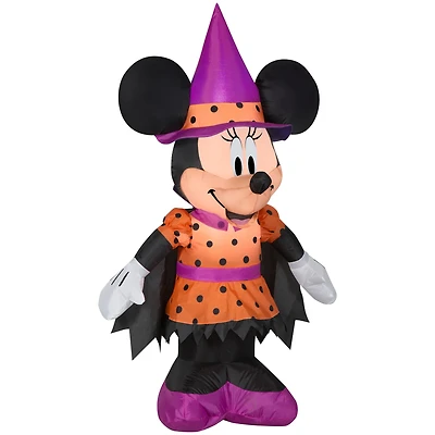 4ft. Airblown® Inflatable Halloween Witch Minnie Mouse