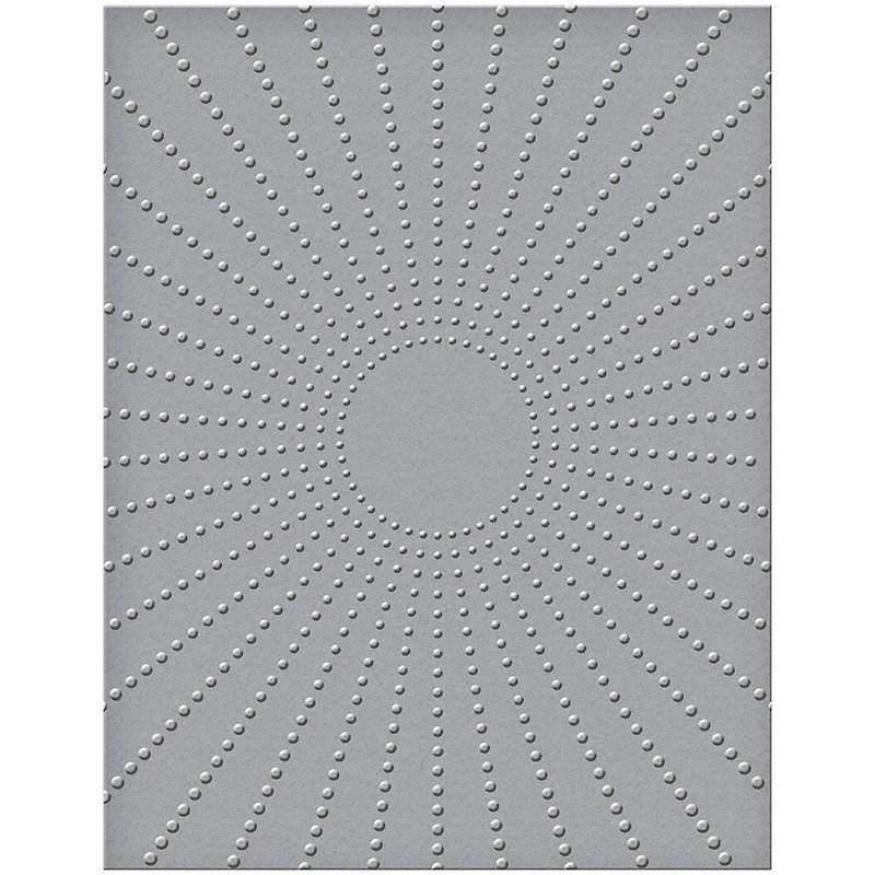 Spellbinders® Sun Rays Embossing Folder
