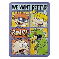 NickRewind We Want Reptar Fleece Throw