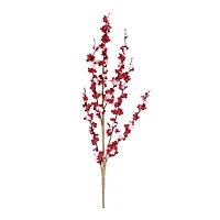 Flocked Berry Twig Spray, 12ct.