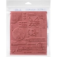 Stampers Anonymous Tim Holtz® Mini Glitch Cling Stamps