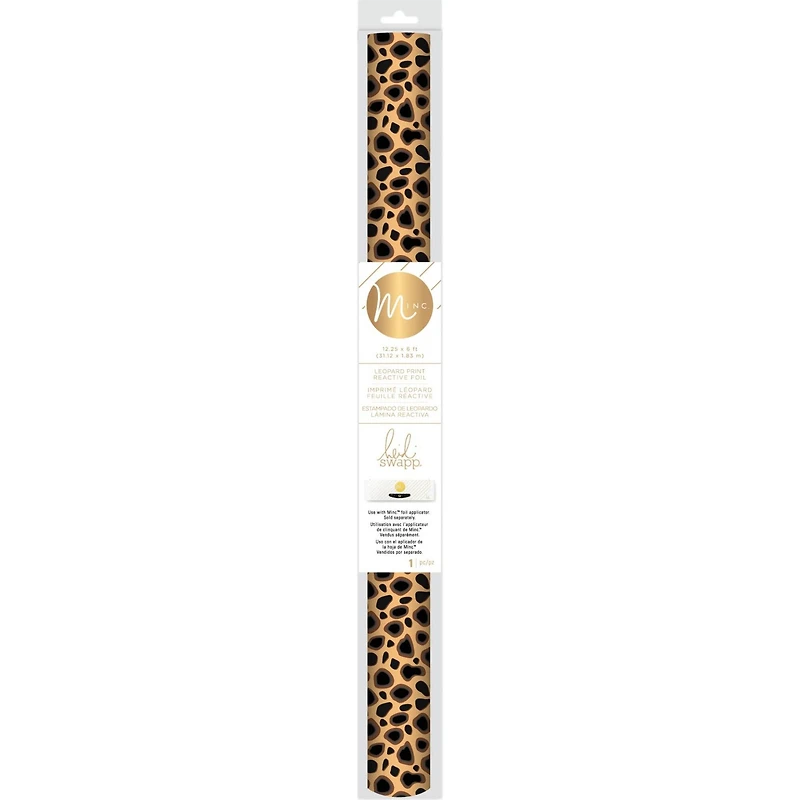 Heidi Swapp® Minc® 6ft. Leopard Reactive Foil Roll