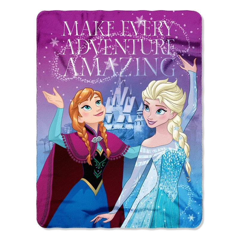 Frozen Amazing Adventure Fleece Throw