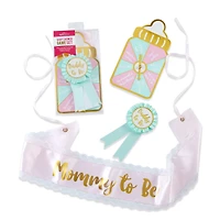 Kate Aspen® Baby Shower Belly Sash & Game Set
