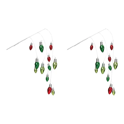 Hanging Holiday Light Spray, 2ct.