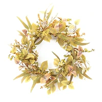 21" Mixed Fall Foliage Wreath
