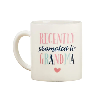 Kate Aspen® Promoted To Grandma 16 oz. White Coffee Mug