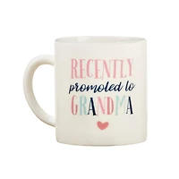 Kate Aspen® Promoted To Grandma 16 oz. White Coffee Mug