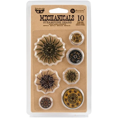 Finnabair® Mechanicals Steampunk Gears Metal Embellishments
