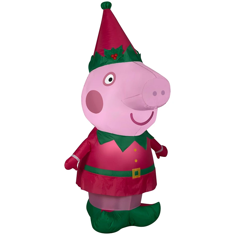 3.5ft. Airblown® Inflatable Christmas Peppa Pig