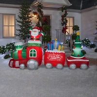 6.25ft. Airblown® Inflatable Christmas Train Scene