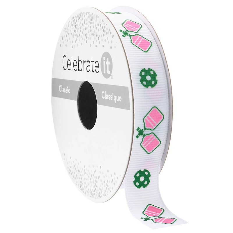 5/8" x 7yd. Pickleball Ribbon by Celebrate It® Classic