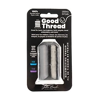 John Bead Good Thread 500m Black Bonded Nylon Beading Thread