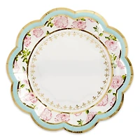 Kate Aspen® 7" Blue Tea Time Whimsy Paper Plates, 32ct.