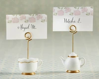 Kate Aspen® Tea Time Whimsy Place Card Holder, 6ct.