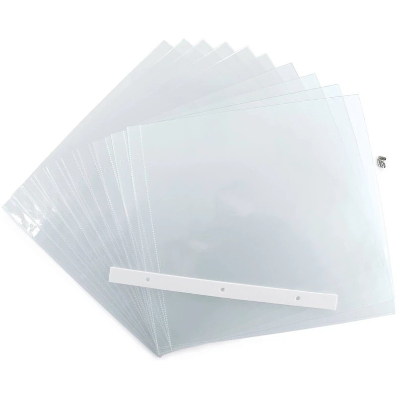 Colorbok® 12" x 12" Top-Loading Page Protectors, 10ct.