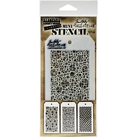 Stampers Anonymous Tim Holtz® Mini Layered Stencil Set No.46