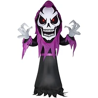 10ft. Airblown® Inflatable Halloween Skeleton Reaper with Red LED Eyes