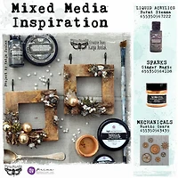 Finnabair® Mechanicals Rustic Gears Metal Embellishments