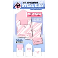 Art Impressions Matchbooks Envelope Die Set