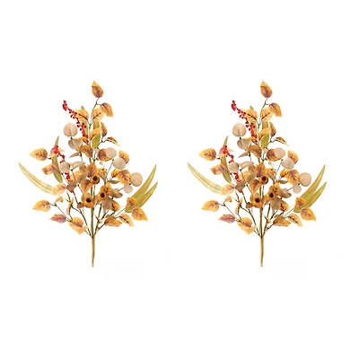 Mixed Fall Foliage Pod Sprays, 2ct.