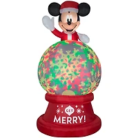 9ft. Airblown® Inflatable Projection Globe with Hovering Mickey Mouse