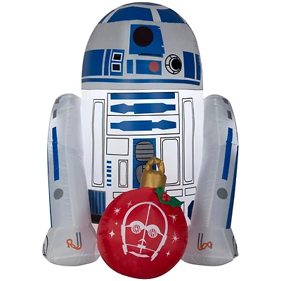3ft. Airblown® Inflatable Star Wars R2-D2 with Ornament