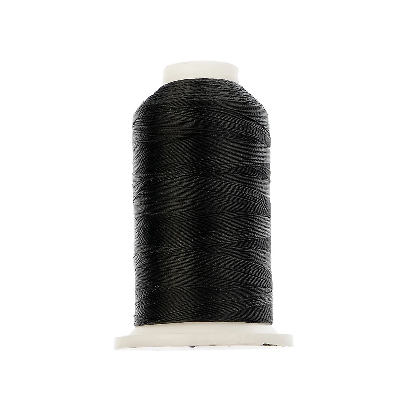John Bead Good Thread 500m Black Bonded Nylon Beading Thread