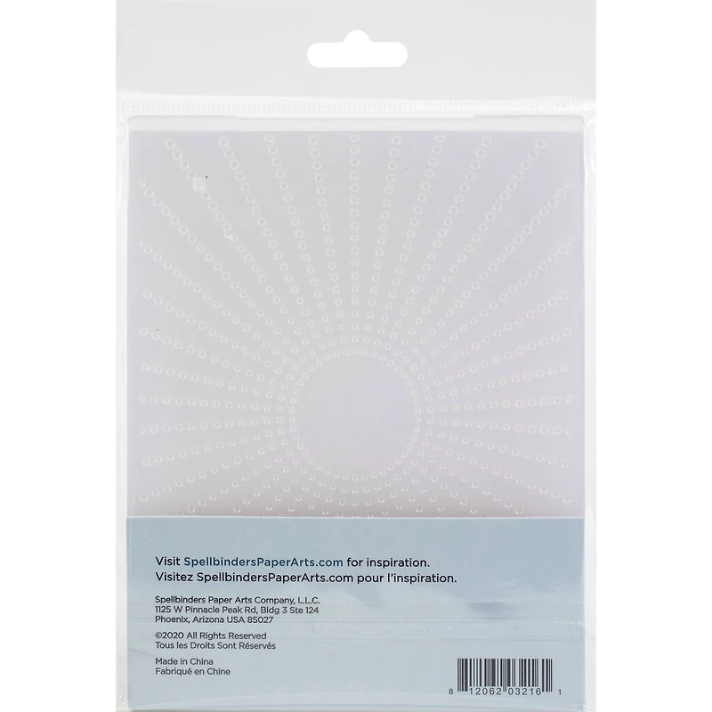 Spellbinders® Sun Rays Embossing Folder