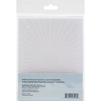 Spellbinders® Sun Rays Embossing Folder