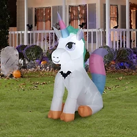 3.5ft. Airblown® Inflatable Halloween Baby Unicorn