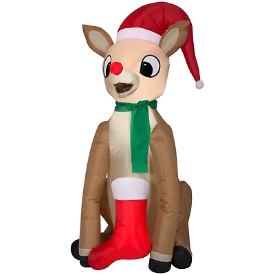 4.5ft. Airblown® Inflatable Christmas Rudolph