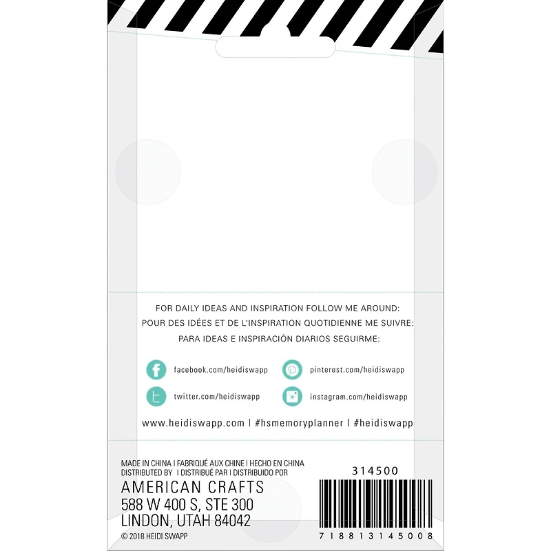 Heidi Swapp™ White Mini Memory Planner Scissors