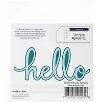Pinkfresh Studio Mega Hello Die Set