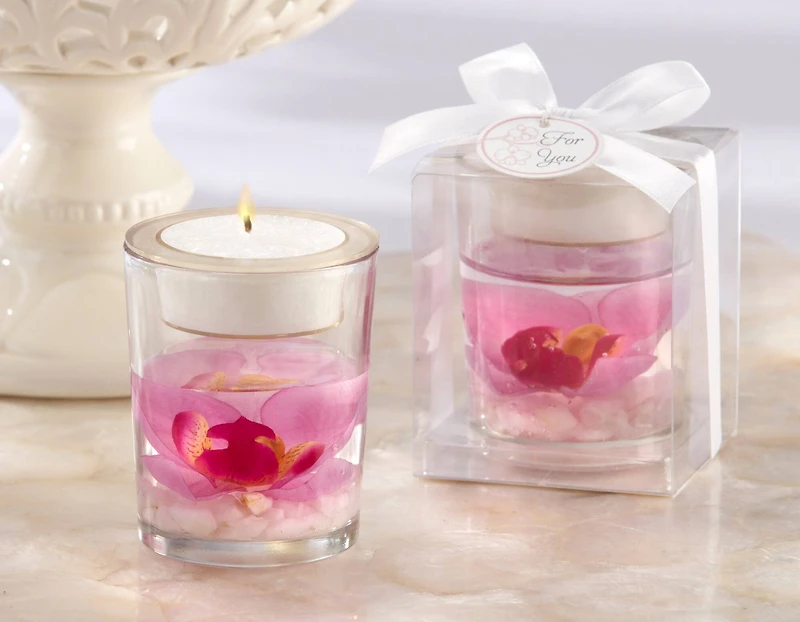 Kate Aspen® Elegant Orchid Tea Light Holder, 4ct.
