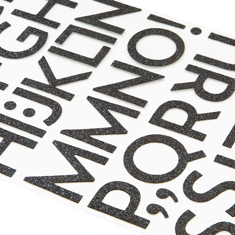 Glitter Alphabet Stickers by Recollections