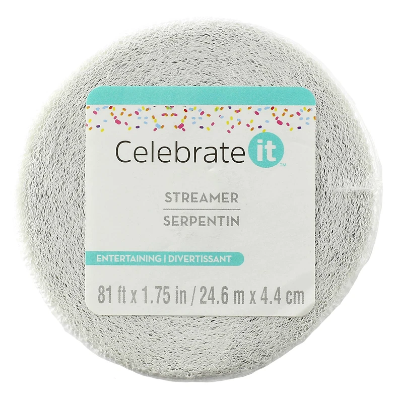 81ft. Crepe Streamer by Celebrate It