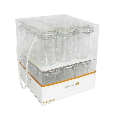 Glass Snap-Top Favor Jars, 18ct. by Celebrate It™