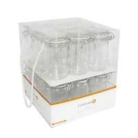 Glass Snap-Top Favor Jars, 18ct. by Celebrate It™