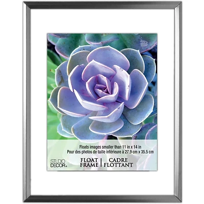 Silver Metal Float Frame By Studio Décor®